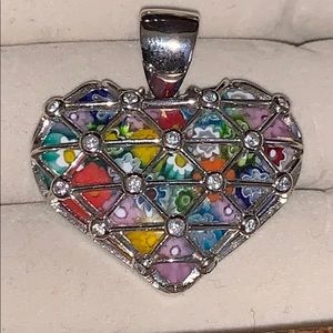 Alan K Murano Glass Pendant